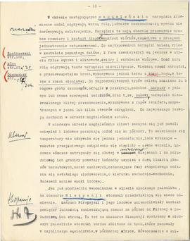 Maszynopis wykładów Józefa Żurowskiego pt. "Sztuka przedhistoryczna" z roku akademickie...