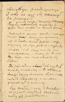 Notes nr 16 z wpisami odręcznymi  Erazma Majewskiego z okresu 08.08.1883 r.-03.12.1882 r.  strona.