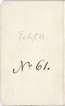 Notatnik nr 61 z odręcznymi notatkami Erazma Majewskiego z okresu od 29.02.1904 r. do 29.09.1904 ...