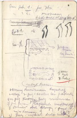 Fragment dziennika Józefa Żurowskiego pt. "Bieżące wiadomości o wykopaliskach" z odręcz...