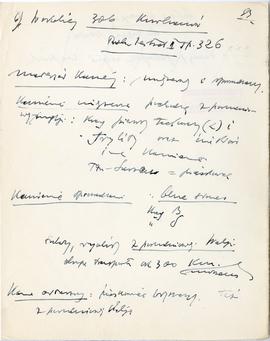Rękopis sześćdziesięciu ośmiu wykładów Józefa Żurowskiego pt. "Sztuka Podyluwialna" z r...