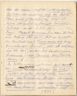 Brulion Józefa Żurowskiego "Żurowski 1918" z notatkami w języku niemieckim z okresu stu...