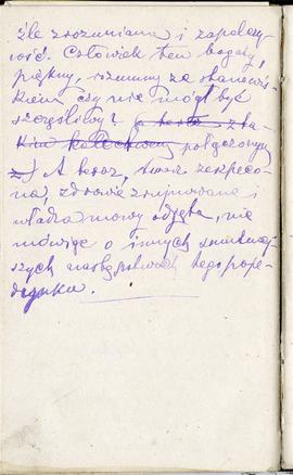 Notes nr 1 z okresu 29.06.1873 r.-24.09.1874 r.  Notatka odręczna Erazma Majewskiego z dn. 6 wrze...