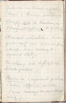 Notes nr 42 z wpisami odręcznymi  Erazma Majewskiego z okresu od 09.04.1993 r.- 28.04.1993 r.  st...