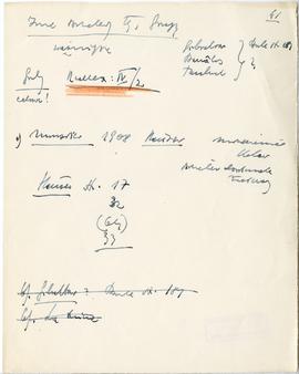 Rękopis szesnastu wykładów Józefa Żurowskiego pt. "Początki kultury ludzkiej" z roku ak...