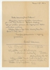 Rękopis - list Michała Kobusiewicza do Stefana Krukowskiego z dnia 5 VIII 1964 roku. Na tej samej...