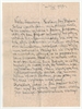 Rękopis - list Lucyny z Himnerów Jarońskiej do Stefana Krukowskiego z dnia 14 VIII 1929 roku