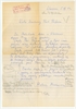 Rękopis - list Haliny Mackiewicz do Stefana Krukowskiego z dnia 5 XII [19]64 roku. Na tej samej s...