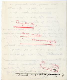 Rękopis jedenastu wykładów Józefa Żurowskiego pt. "Epoka bronzu ze szczególnem uwzględn. pod...