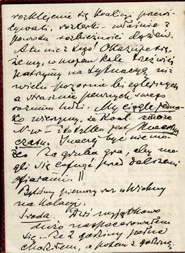 Notatnik nr 88 z odręcznymi notatkami Erazma Majewskiego z okresu od 01.01.1917 r. do 25.07.1917 ...