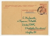 Kartka pocztowa od Edmunda Massalskiego do Stefana Krukowskiego z dnia 18 maja 1956 roku - awers