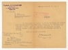 Maszynopis - list Józefa Kostrzewskiego do Stefana Krukowskiego z dnia 23 X 1952 roku. Notatka rę...