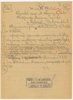 Rękopis - brudnopis listu Stefana Krukowskiego z dnia 31 XII 1961 roku do A. Obornego