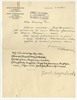 Rękopis - list F. Zienkiewiczowej z Muzeum Etnograficznego w Warszawie do Stefana Krukowskiego  z...