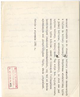 Rękopis trzech wykładów Józefa Żurowskiego pt. "Okres Wikingów w Skandynawji" z roku ak...