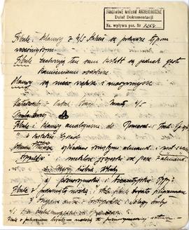 Brulion Józefa Żurowskiego pt. "Plastyka od Fidiasza począwszy" z odręcznymi notatkami ...