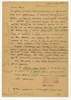 Rękopis - list W. Chmielewskiego do Stefana Krukowskiego z dnia 30 kwietnia 1953 roku