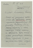 Rękopis - list NN (podpis nieczytelny) do Stefana Krukowskiego z dnia 11 II [19]36 roku