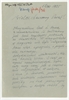 Rękopis - list NN (podpis nieczytelny) do Stefana Krukowskiego z dnia 12 XI 1935 roku