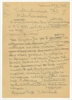 Rękopis - brudnopis listu w j. rosyjskim Stefana Krukowskiego z dnia 23 XII 1962 roku do Niny Guriny