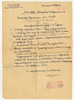 Rękopis - brudnopis listu w j. rosyjskim Stefana Krukowskiego z dnia 14 VII 1963 roku do Niny Guriny