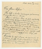 Rękopis - list Jerzego Polańskiego do Stefana Krukowskiego z dnia 7.9.1927 roku