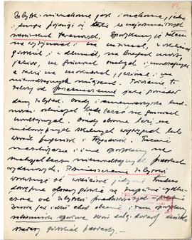 Rękopis wykładów Józefa Żurowskiego z zakresu archeologii przedhistorycznej  strona 159: "[…...