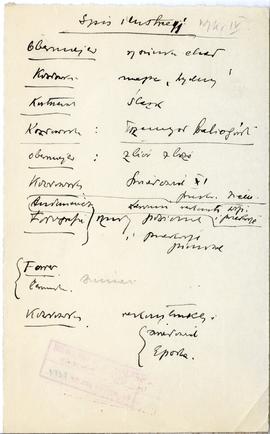 Rękopis dziewięciu wykładów Józefa Żurowskiego pt. "Osadnictwo przedhistoryczne w dorzeczu G...