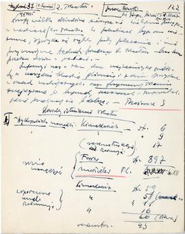 Rękopis sześćdziesięciu ośmiu wykładów Józefa Żurowskiego pt. "Sztuka Podyluwialna" z r...