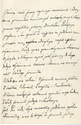 List od dr. J. Leciejewskiego do Erazma Majewskiego z dnia 18.02.1901 r. (rękopis)  strona 3