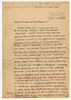 Rękopis - list Zygmunta Pyzika do Stefana Krukowskiego z dnia 23 maja 1962 roku