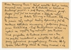 Kartka pocztowa od Tadeusza Reymana do Stefana Krukowskiego z dnia 15 XII [19]35 roku - rewers