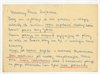 Kartka pocztowa od Marii Rogowskiej do Stefana Krukowskiego z dnia 22 IX 1958 roku - rewers