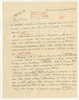 Rękopis - list Jana Samsonowicza do Stefana Krukowskiego z dnia 11 października 1928 roku