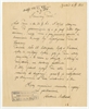 Rękopis - list Lubomira Sedlaczka do Stefana Krukowskiego z dnia 6 XI 1925 roku
