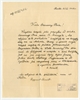 Rękopis - list Zygmunta Szmita do Stefana Krukowskiego z dnia 21 XI 1928 roku