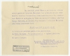 Maszynopis - Zaproszenie na posiedzenie naukowe Instytutu Nauk Antropologicznych T.N.W. w dniu 6 ...
