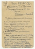 Rękopis - brudnopis listu  Stefana Krukowskiego z dnia 3 IX 1963 roku  w języku rosyjskim do G. K...