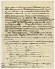 Rękopis - brudnopis listu (?)  Stefana Krukowskiego w języku rosyjskim do   Muzeum Kaukaskim  dot...