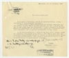 Maszynopis - list Romana Jakimowicza do Stefana Krukowskiego z dnia 23 stycznia 1939 roku  w spra...