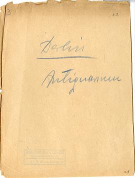 Zespół odręcznych notatek Józefa Żurowskiego (w tym opisy zabytków i zapiski bibliograficzne) wra...