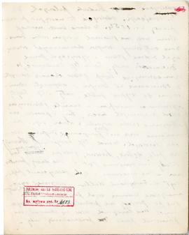 Rękopis wykładów Józefa Żurowskiego z zakresu archeologii przedhistorycznej  strona 142: pieczątk...