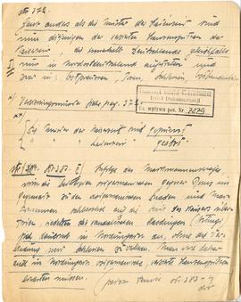 Odręczne wypisy Józefa Żurowskiego w języku niemieckim z czasopisma "Zeitschrift für Ethnolo...