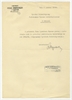 Maszynopis - list z sekretariatu PMA do Wydziału Paleolitycznego PMA z dnia 5 czerwca 1939 roku  ...