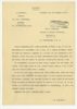 Maszynopis - list Stefana Krukowskiego z dnia 26 sierpnia 1939 roku do W. Pawłowskiego  dozorcy PMA