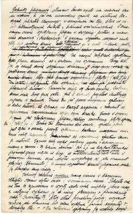 Rękopis pracy doktorskiej Józefa Żurowskiego pt. Wykopalisko z Jakuszowic Małych na tle pokrewnyc...