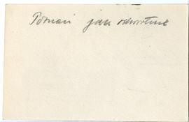 Fiszka z odręcznymi notatkami bibliograficznymi Józefa Żurowskiego  strona 2: "Poznań […]"