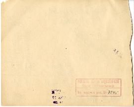 Rachunek z dnia 29.02.1931 r. za pracę Stanisława Pawlęgi na wykopaliskach w Złotej  strona 2: pi...