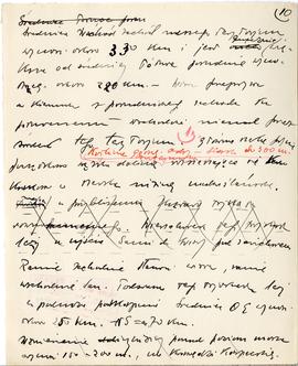 Rękopis dziewięciu wykładów Józefa Żurowskiego pt. "Osadnictwo przedhistoryczne w dorzeczu G...