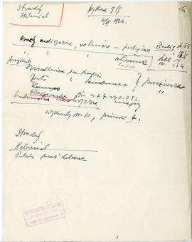 Rękopis sześćdziesięciu ośmiu wykładów Józefa Żurowskiego pt. "Sztuka Podyluwialna" z r...